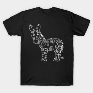 Zebra love - love animals T-Shirt